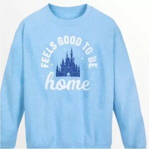 Disney World Feels Good To Be Home Cinderella Castle Pullover Sweatshirt Size 1X